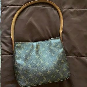 Brown Louis Vuitton Monogram Looping MM bag